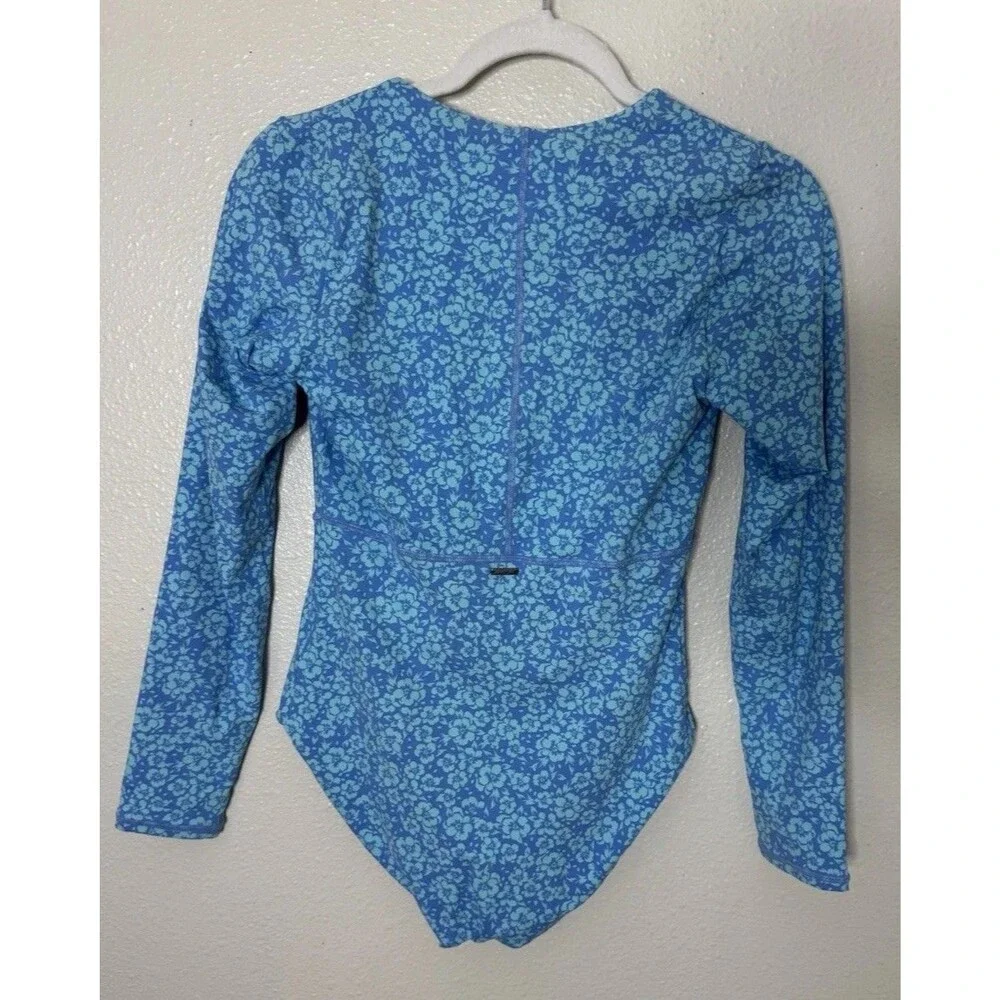 MAAJI BLUE PANSY TRITON SURF ONE PIECE Reversible Womens Swimwear Size XS